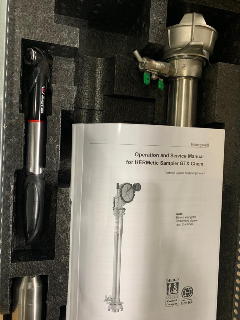 HERMetic Sampler GTX Chem – In Use on Vessel